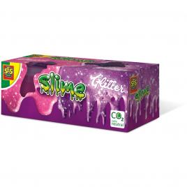 Slime colorat cu sclipici pentru copii (2x 120 gr.)