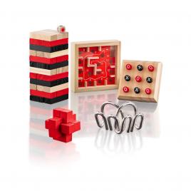 Joc de logica - set mini jocuri, 5 in 1