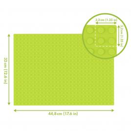 Placa de baza 28x20 hubelino (verde deschis)