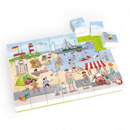 Puzzle la plaja hubelino (35 piese)