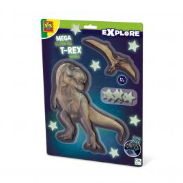 Set creativ - lumea lui t-rex mega stralucitoare