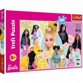 Puzzle trefl 300 barbie in lumea lui barbie