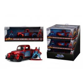 Jada marvel set masinuta metalica ford pick up scara 1:32 si figurina metalica