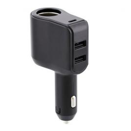 Tnb 4 in 1 cigarette lighter charger - black