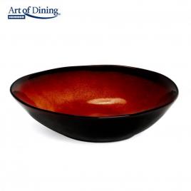 Bol oval ceramica 20 cm, vulcano