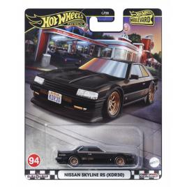 Hot wheels boulevard masinuta metalica nissan skyline rs scara 1:64