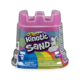 Nisip kinetic curcubeu - spin master mini rainbow castle roz, spm6059188roz