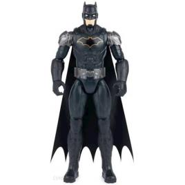 Figurina spin master combat batman in armura neagra cu elemente argintii 25cm,