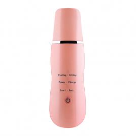 Aparat Cosmetic Skin Scrubber, Peeling Exfoliator Facial, Multi-Functional Face Lifting Beauty Machine, Peach, Perfect