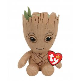 Plus ty 15cm beanie babies marvel groot