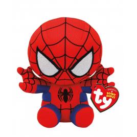 Plus ty 15cm beanie babies marvel spiderman