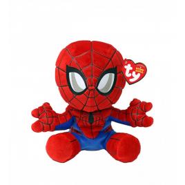 Plus ty 15cm beanie babies soft marvel spiderman