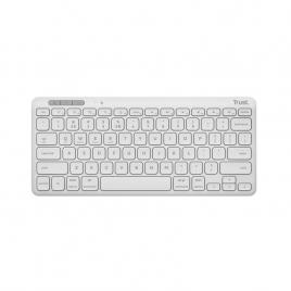 Tastatura trust lyra wireless, alb