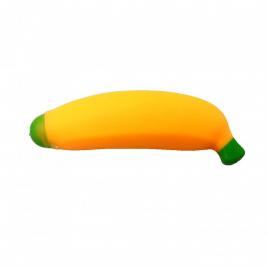 Jucarie squeeze, model banana, antistres, galben,13 cm , pentru copii