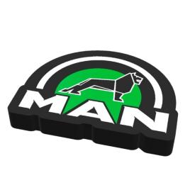 Caseta luminoasa LED, logo MAN, alimentare 220V