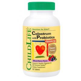 Colostrum with probiotics 90cpr masticabile
