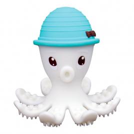 Inel gingival din silicon, mombella - octopus albastru