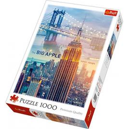 Puzzle trefl 1000 zori de zi la new york