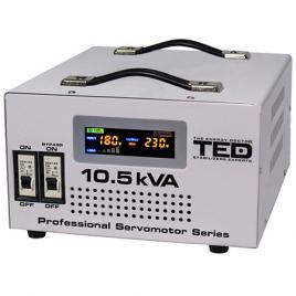 Stabilizator tensiune servomotor 10.5kva ted