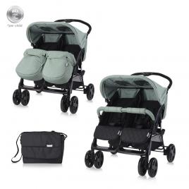 Carucior pentru gemeni twin, lorelli (model / culoare: cool grey)