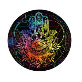 Mousepad colorat multicolor, 20 x 20 cm, creative rey®