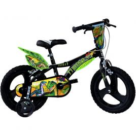 Bicicleta copii dino bikes 14' dinosaur