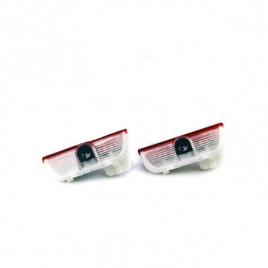 Set 2 proiectoare holograma cu led pentru volkswagen