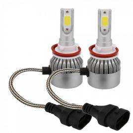 Set 2 becuri auto c6 9006, 6000k, 96w/set, 3600lm, ip68