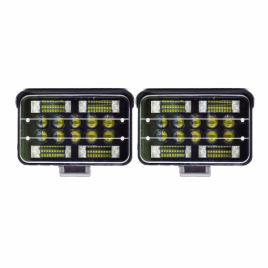 Set 2 proiectoare led, 192w per proiector