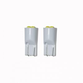 Set 2 x bec t10 4 led 3030 4w 12v