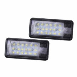 Set lampi iluminare numar led pentru audi a3, a4, a5, a6, rs