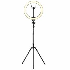 Lampa circulara 18 inch cu trepied, 3 faze lumina