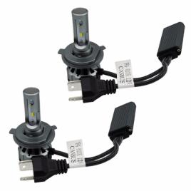 Set 2 becuri led f2 h4, canbus, 200w/set, 9/32v