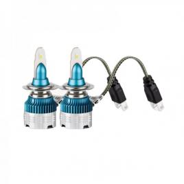 Set 2 x becuri auto led h7, 110w/set, ip65, 6500k