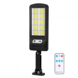 Lampa solara led cu suport prindere, telecomanda, 100w