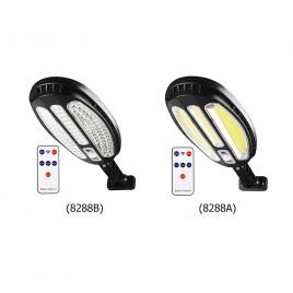 Lampa solara cu suport prindere 90w, doua modele smd/cob