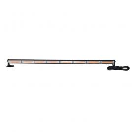 Proiector auto cu lumina de avertizare, 8 cob, 115 cm, 80w