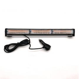 Proiector auto lumina de avertizare, 3 cob, 45cm, 40w