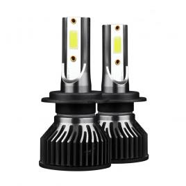 Set 2 becuri auto f2 h1/h11, led cob, 100w