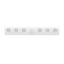 Lampa led cu senzori de miscare gs8010, 6 led, 6500k