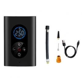Compresor auto portabil, reicarcabil, afisaj lcd, 80w