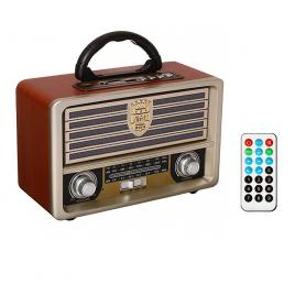 Boxa retro andowl yx2022, bt, usb, 18w p.m.p.o.