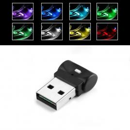 Mini usb cu lumina ambientala rgb