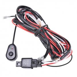 Cablu alimentare proiector auto, releu si intrerupator, 12v