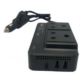 Invertor curent auto, 300w, 12v/220v, usb, cc8200