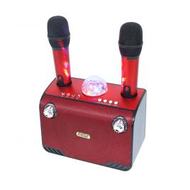 Boxa cu 2 microfoane xy899, lumini led, 45w, bluetooth