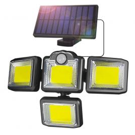 Lampa solara 192led, 1929, suport prindere, senzor, 40w