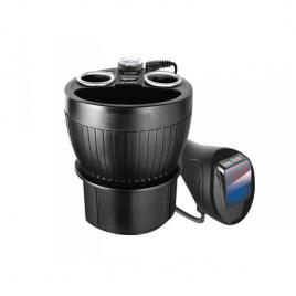 Adaptor auto 2in1 cu incarcare usb t179, 12/24v, 120w