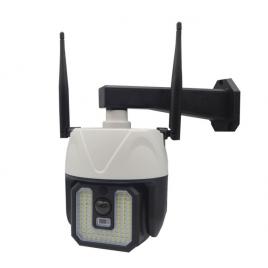 Lampa smd led tip camera cctv, incarcare solara, senzor