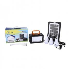 Sistem iluminare led ja2009, 3 becuri, panou solar